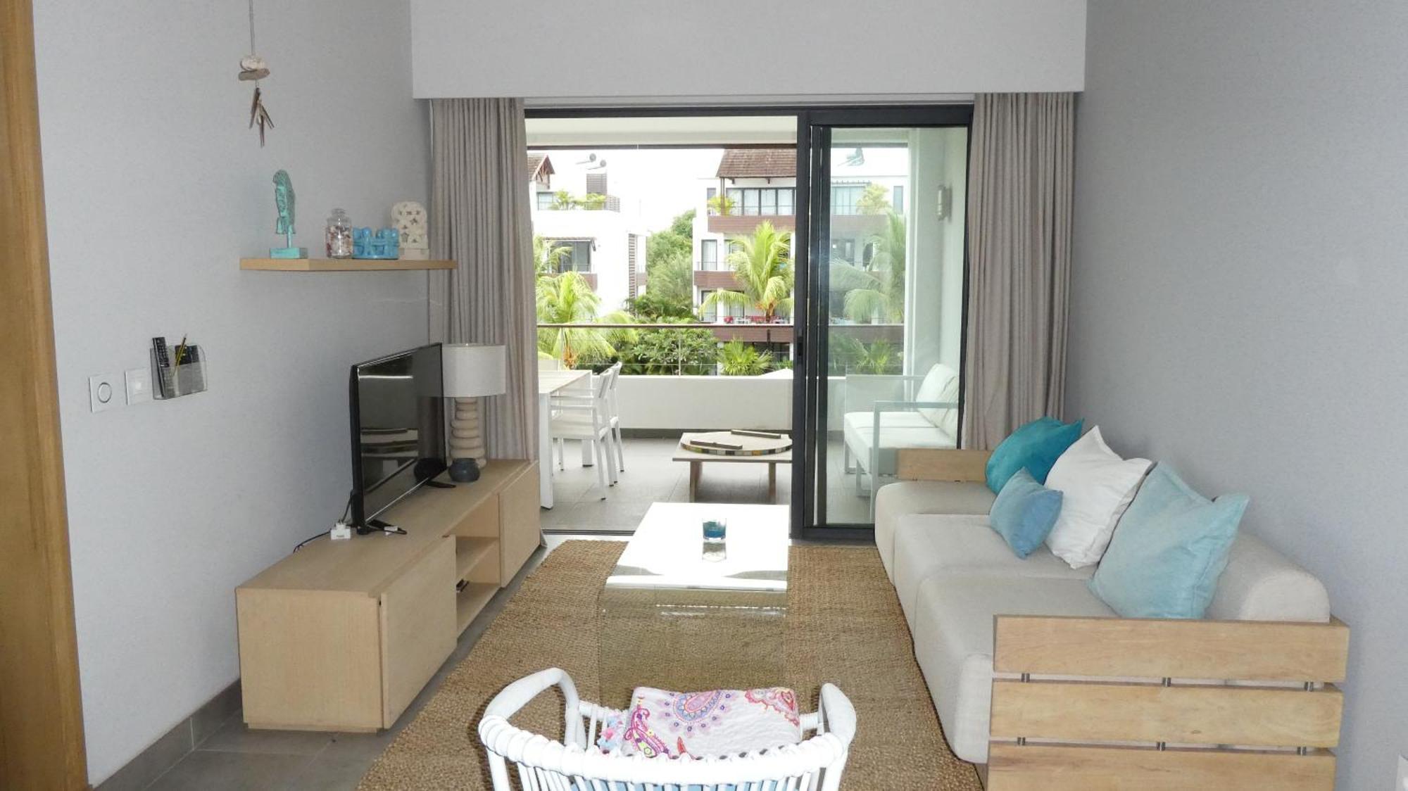Appartement Le Dauphin Du Lagon Bleu - Plages De Mont Choisy Et De Trou Aux Biches Grand-Baie Dış mekan fotoğraf